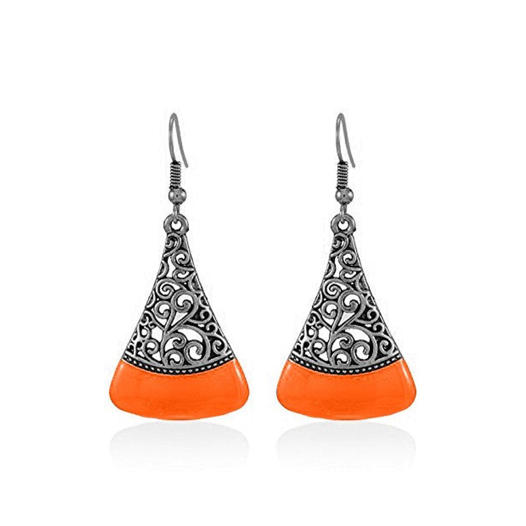 Plated Oxidised Fancy Earrings