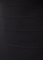 Asymmetric Dress in Black