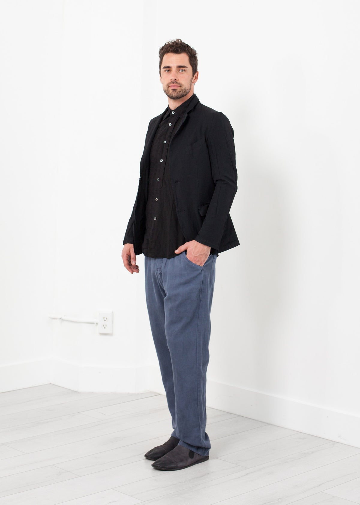 Pantalon boutonné Balda