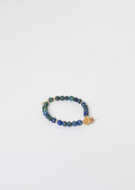 Azur-armband in blauw Azuriet