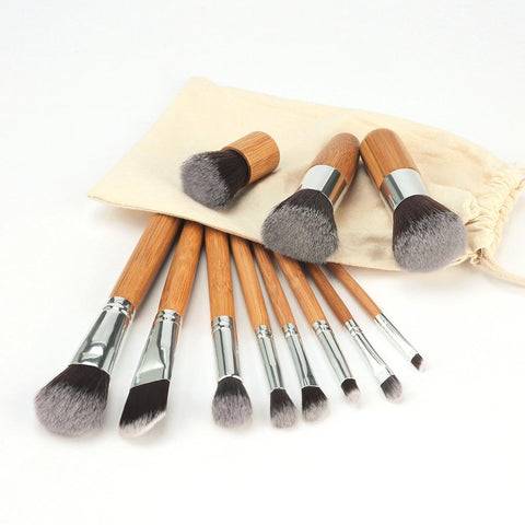 Bambus-Makeup-Pinsel