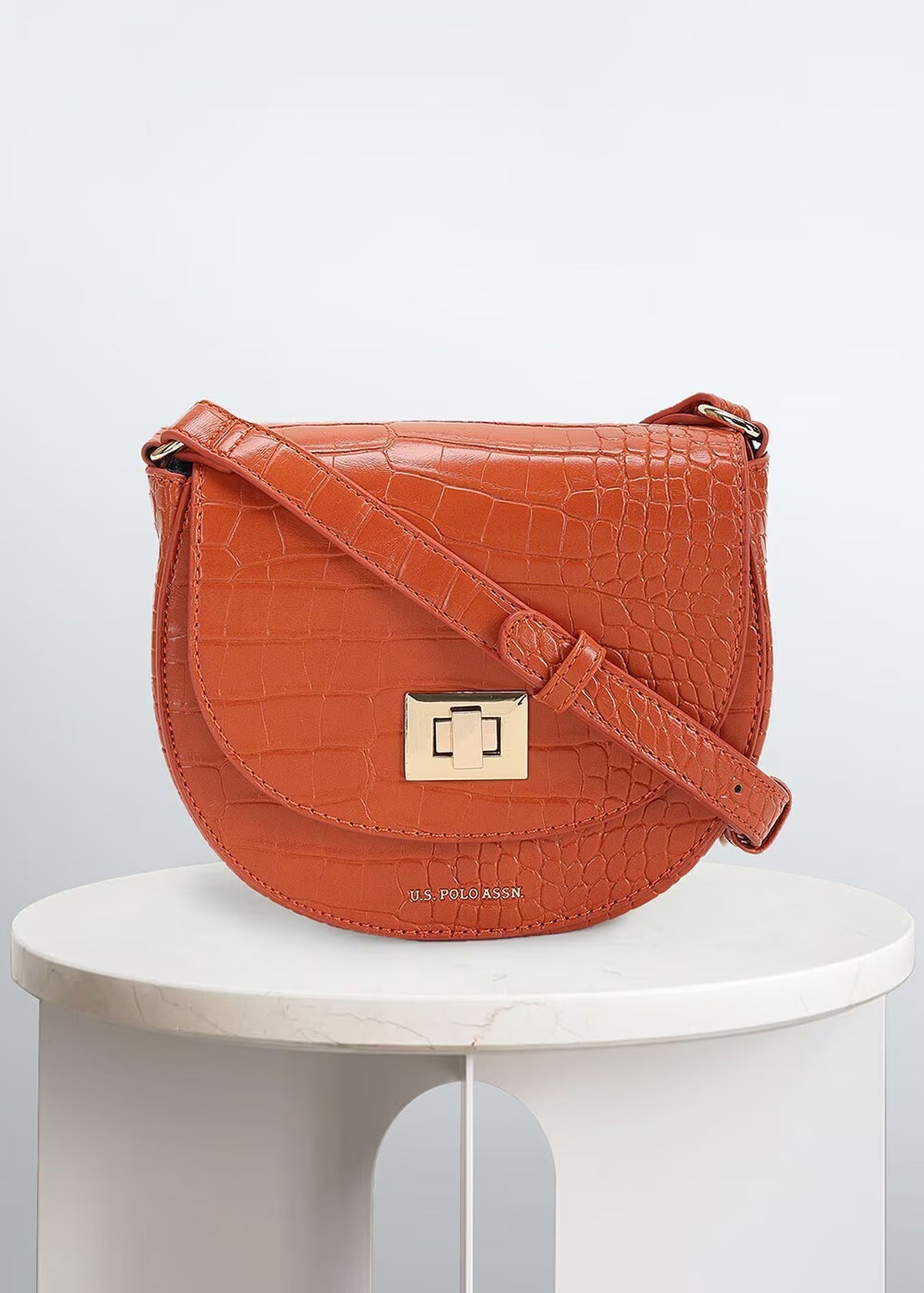 Cross Body Bag - Orange