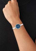 Azur-armband in blauw Azuriet