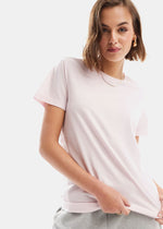 Round Neck Tshirt - Light pink