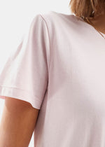 Round Neck Tshirt - Light pink