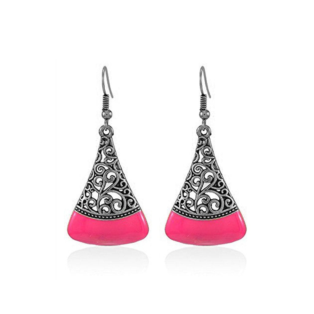 Plated Oxidised Fancy Earrings