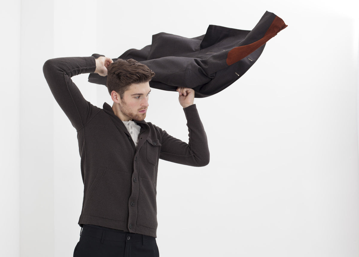 Veste Hubbard en vert foncé