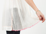 Babydoll tanktop in wit