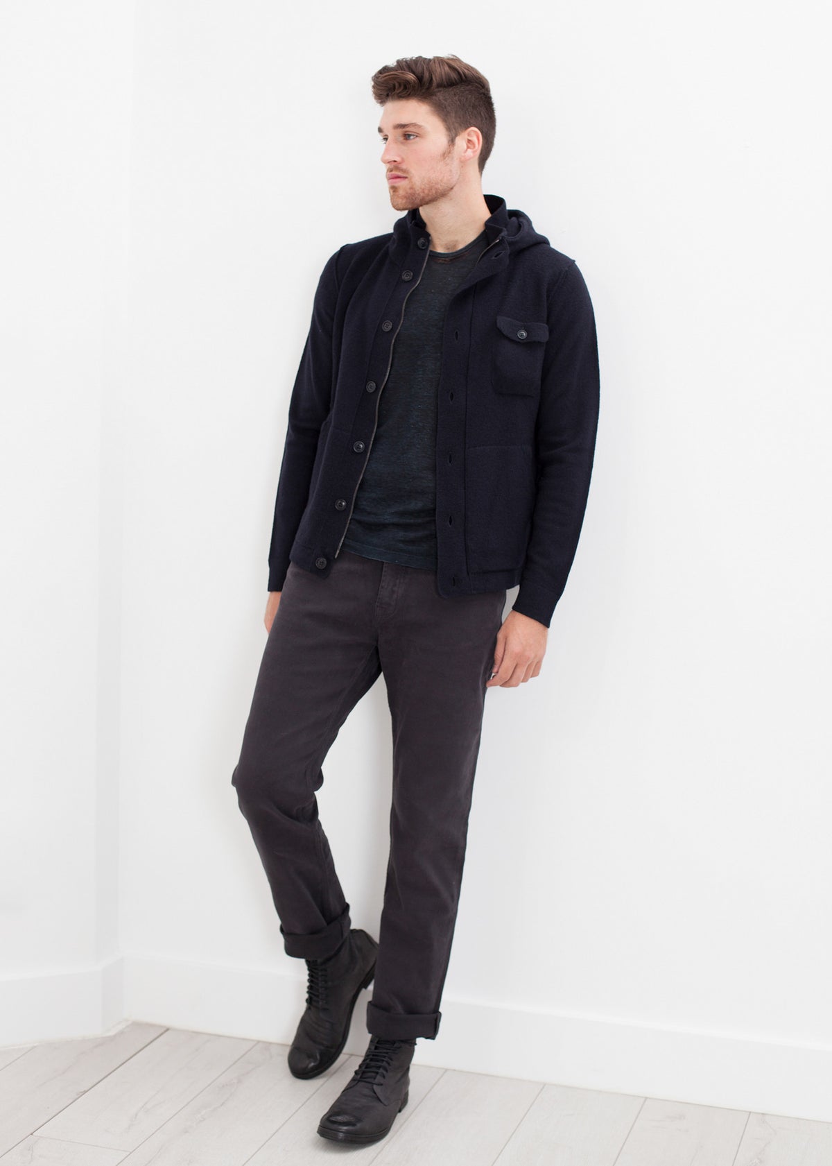 Veste Hubbard en bleu marine