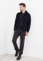 Veste Hubbard en bleu marine