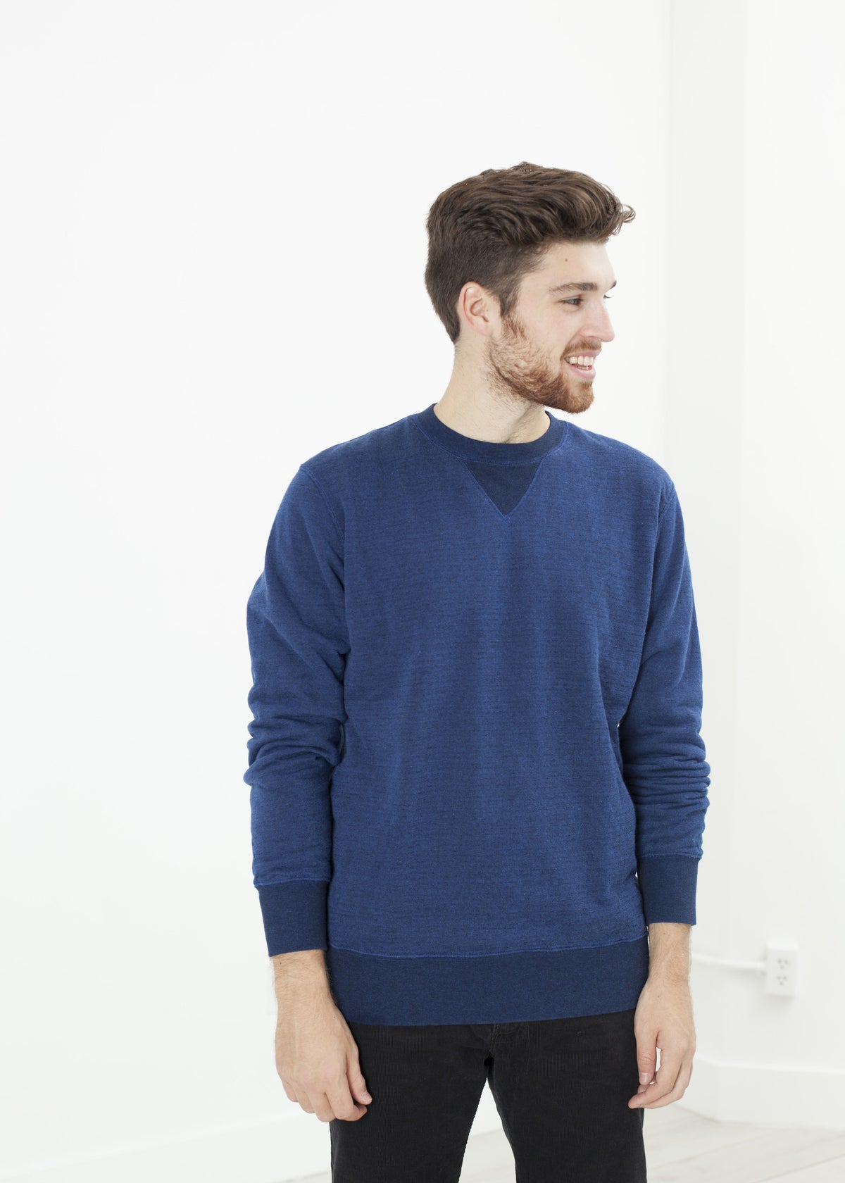 Jeth Sweatshirt in blauw/koningsblauw