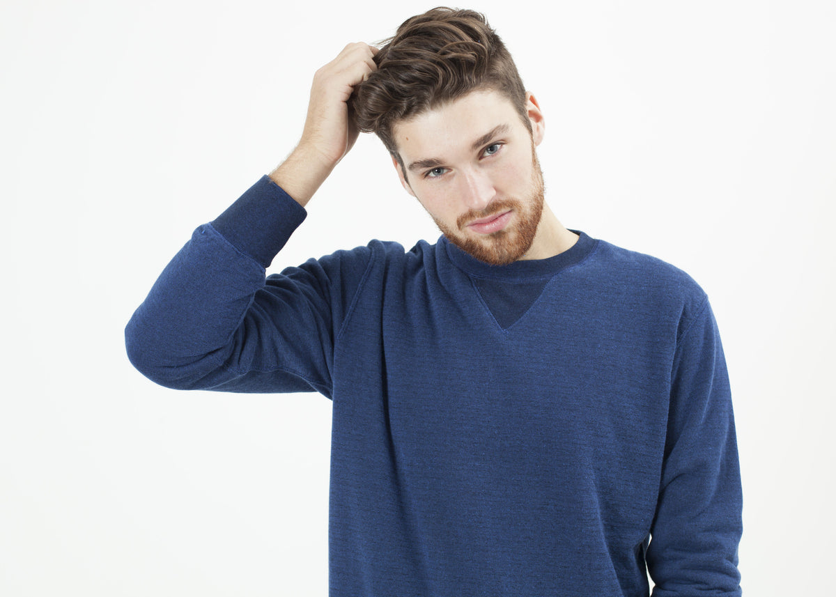 Jeth Sweatshirt in blauw/koningsblauw
