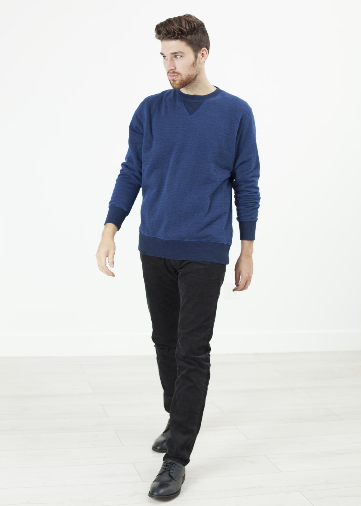 Jeth Sweatshirt in blauw/koningsblauw