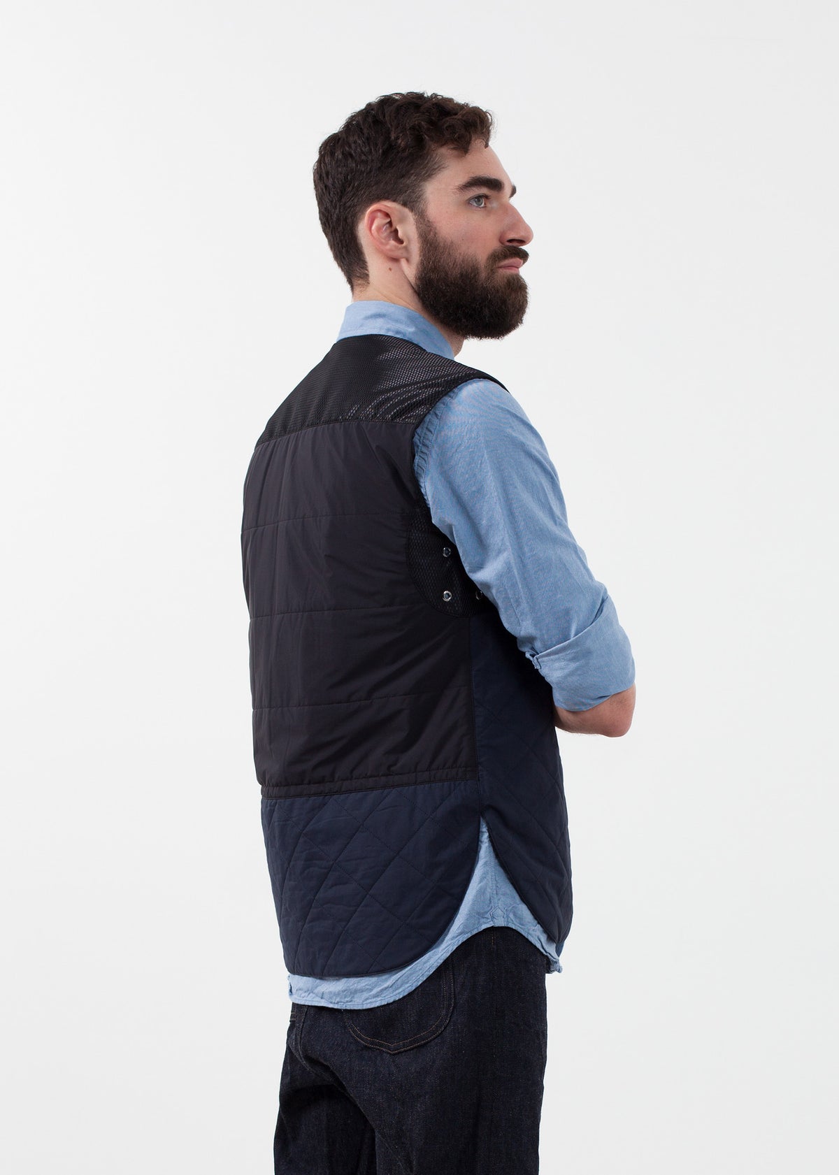 Gilet matelassé réversible
