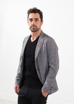 Blazer à carreaux