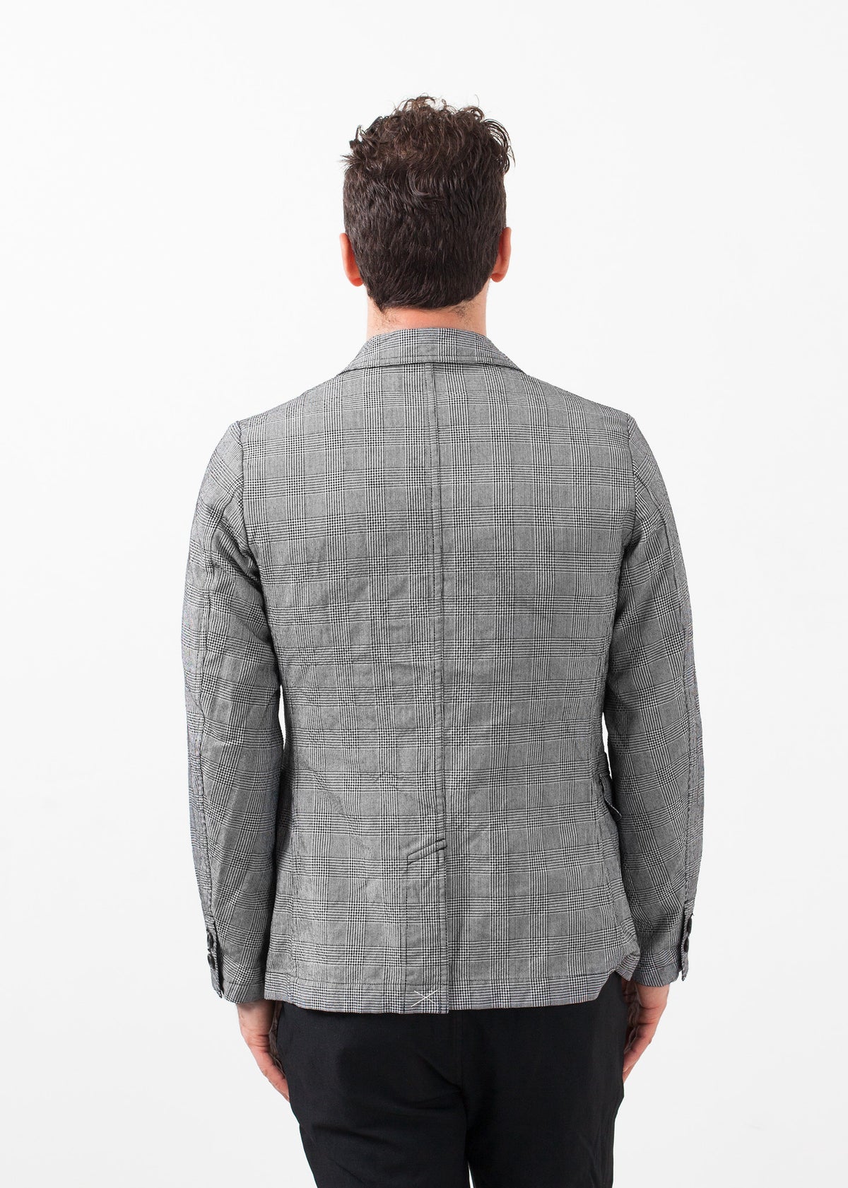 Blazer à carreaux