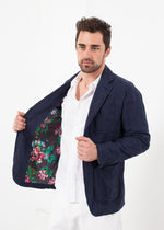 Veste doublée florale