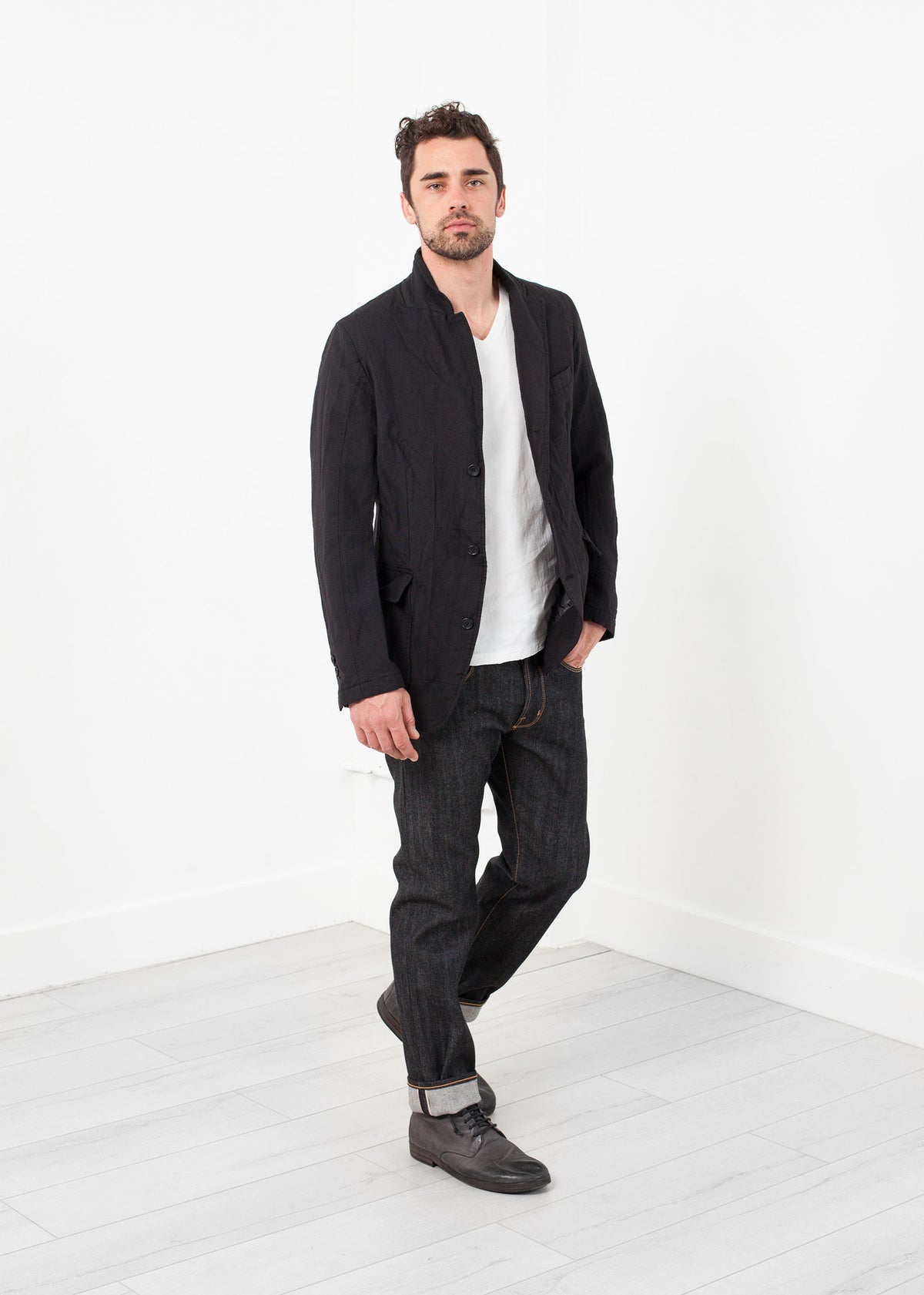 Blazer à carreaux