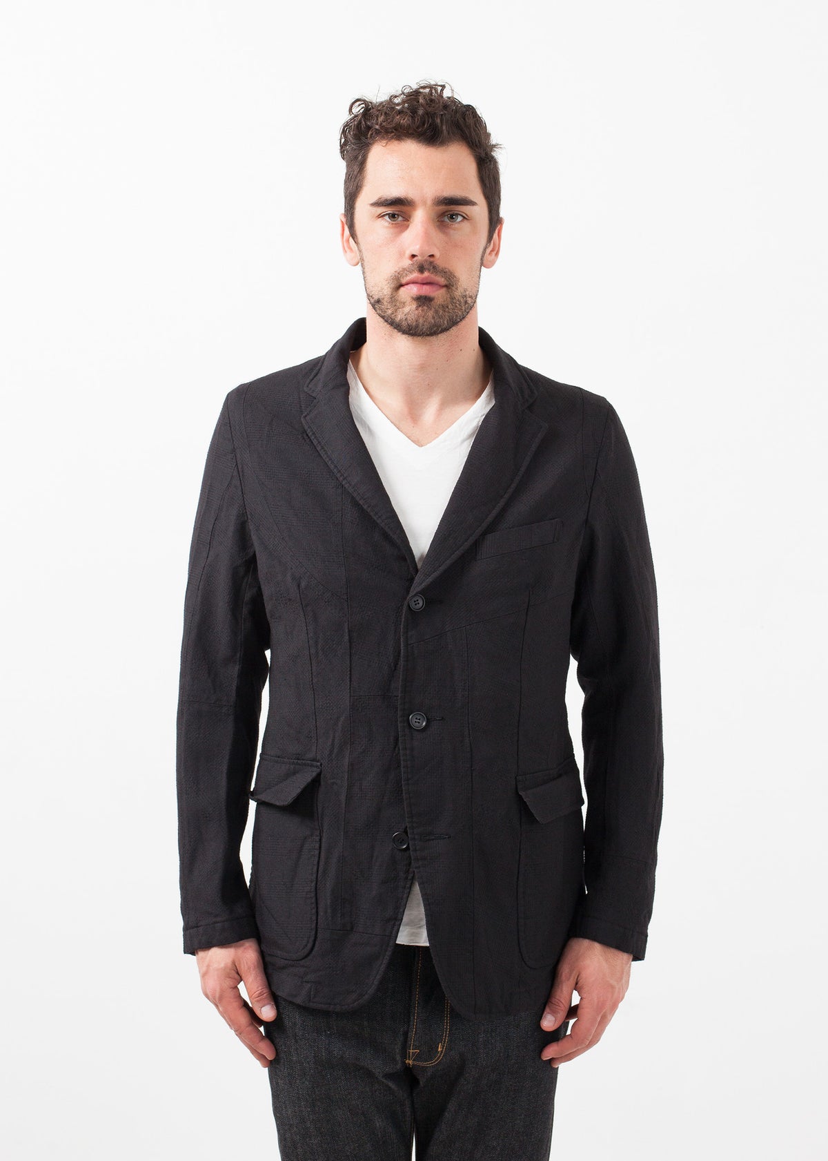 Blazer à carreaux