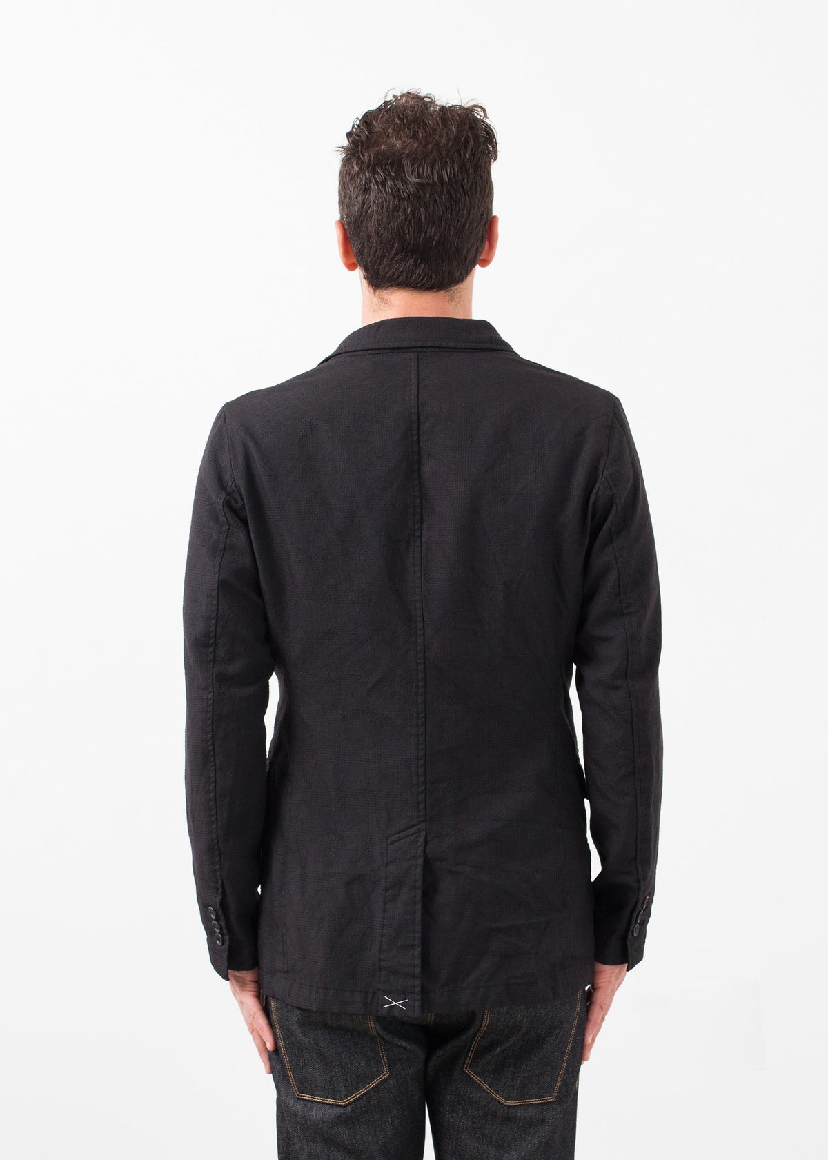 Blazer à carreaux