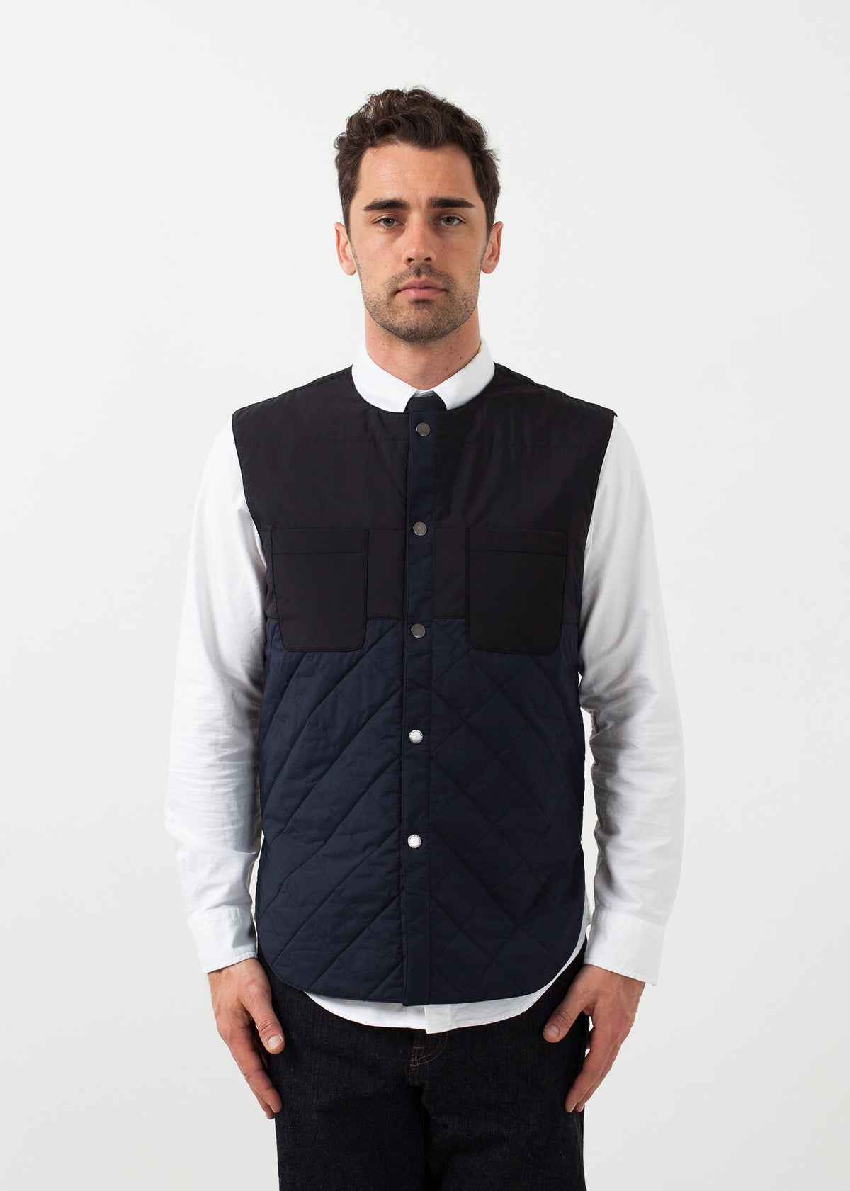 Gilet matelassé réversible