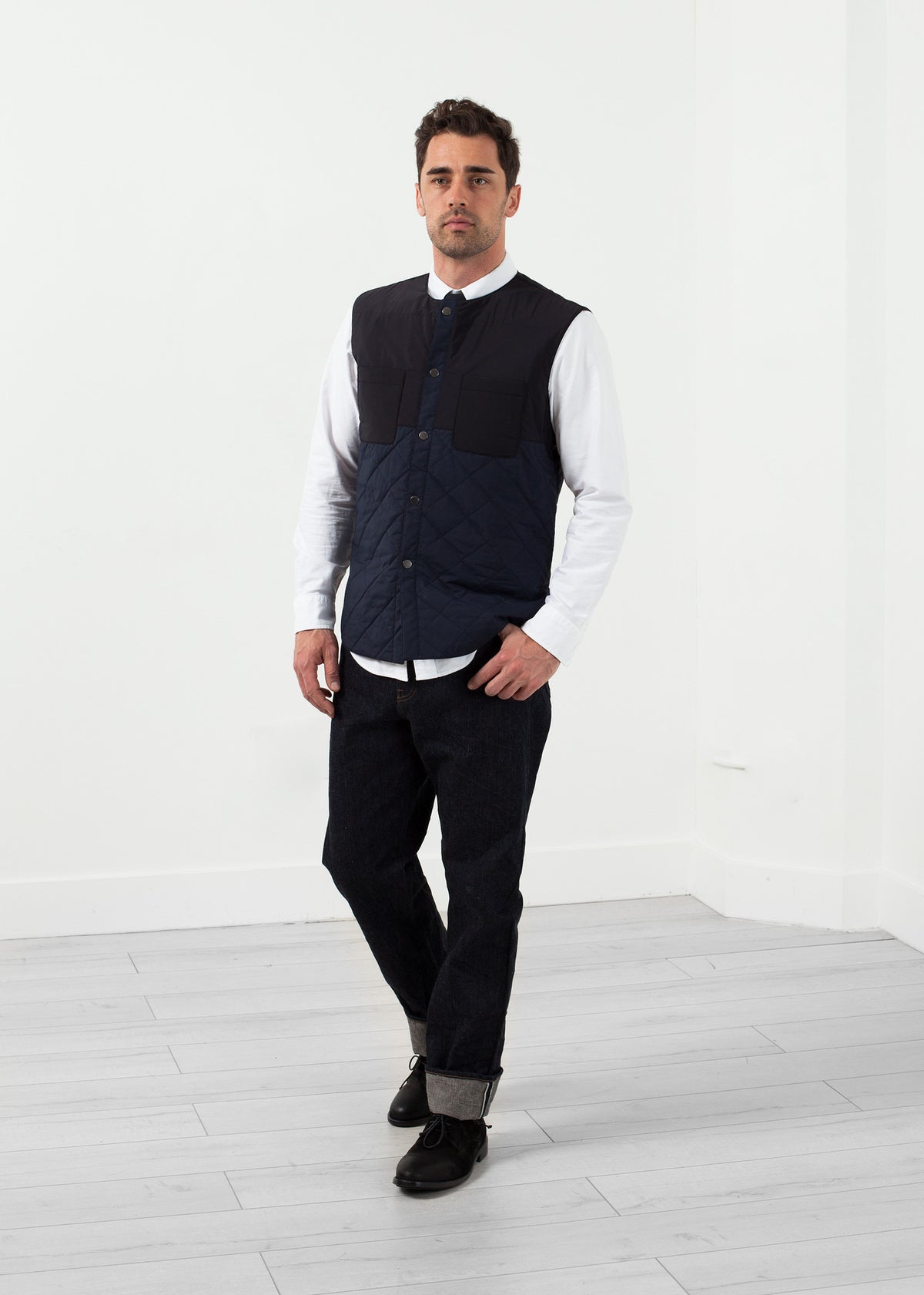 Gilet matelassé réversible