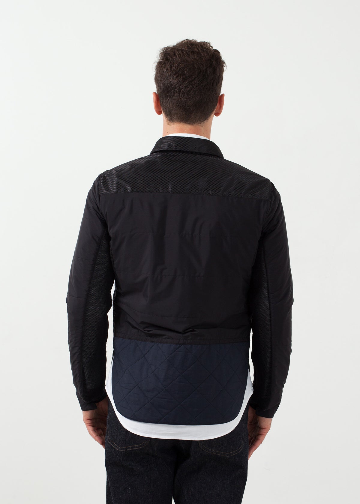 Manteau matelassé réversible