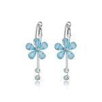 Superbe paire de boucles d'oreilles pendantes