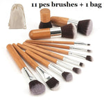 Bamboo Makeup Brushes