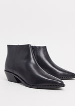 Western chelsea boots in de kleur zwart